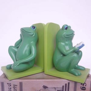 Quality Polyresin Book End/ Frogs Book ends for sale