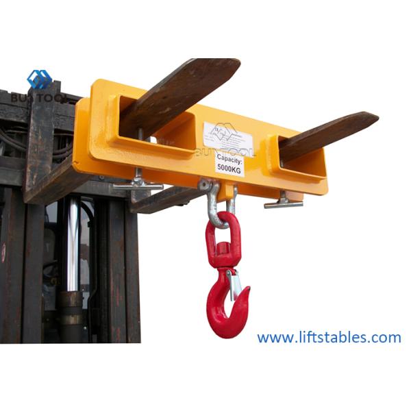 Jib Fork Truck Hook Double Forklift Attachment 2500kg