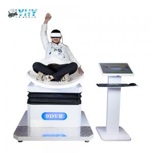China Simple 9d Cinema Single Player Vr Sliding Roller Coaster Motion Simulator Flying Games on sale