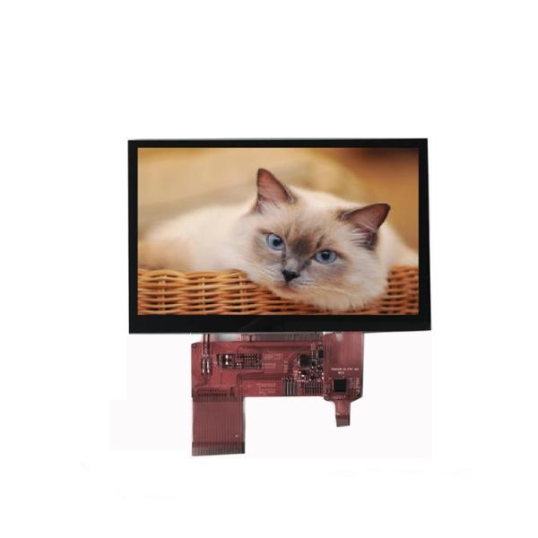 800*480 ST7262 LVDS Interface 5 Inch Tft Lcd Display