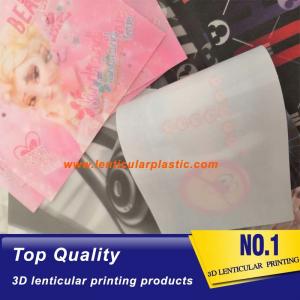 China Custom hologram heat transfer or sewing on clothes 3d lenticular printing fabric sheet tpu material on sale