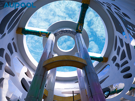 Infinity Pool Glass Fibreglass Lap Pool Intex Crystal Blue Polyester Swimming Pool