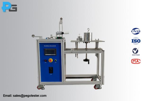 Buy IEC61010-1 Clause 10.2.2 Electrical Testing Equipment Cord Anchorage Push-pull and Torque Tester at wholesale prices