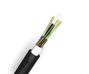 Quality Outdoor LAN Communication Fibre Optic Lead , Fiber Optic Network Cable GYFTY for sale