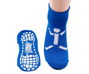 China 97% Polyester 3% Spandex Trampoline Jump Grip Socks Altitude Anti Skid Socks on sale