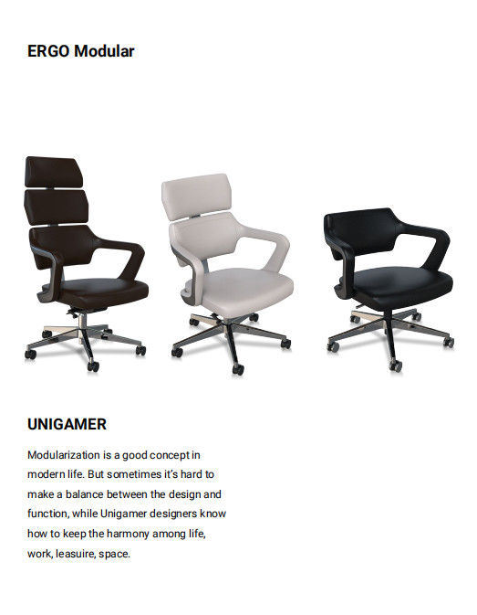Leather Multiple Ergonomic Task Chair Section High Back Assembly Recliner Game Chair