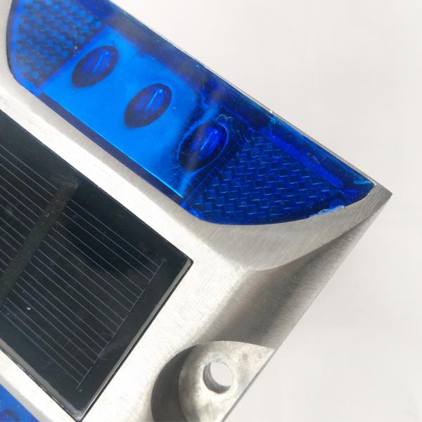 High brightness aluminum led cat eye solar road stud