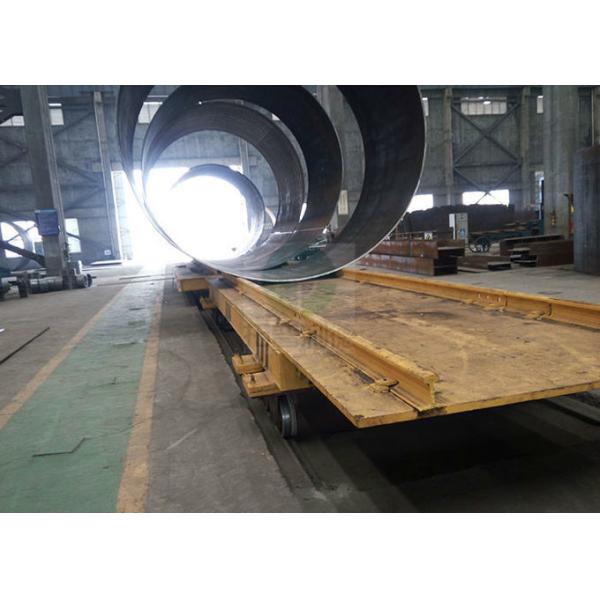 Steel Plant Transport Solution Battery Powered Coil Transfer Cars On Concrete Ground
