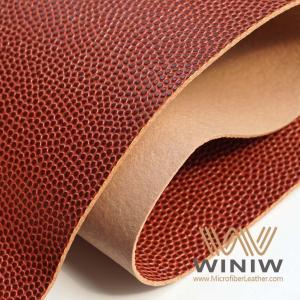 Quality Nonwoven Backing PU Synthetic Leather Material For Football Soccer Ball for sale