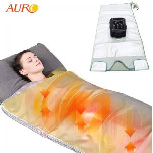 Quality 3 Zones Far Infrared Sauna Blanket Sweating Mat Slimming Machine for sale