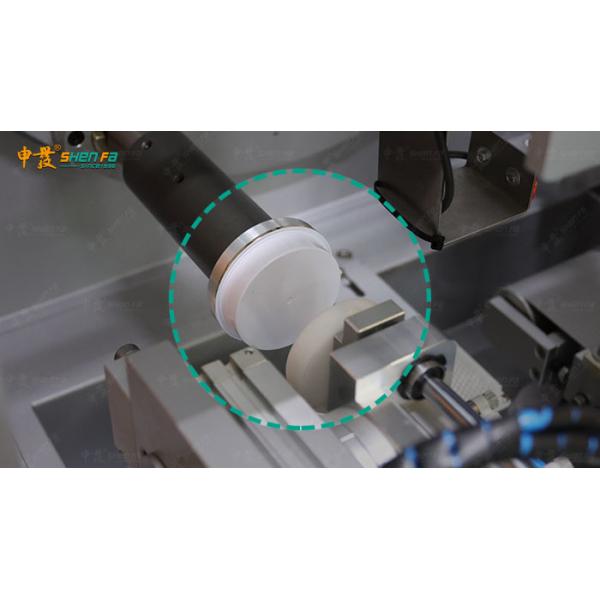 Round Cap Closure Auto Hot Stamping Machine Quick Fixture Changing