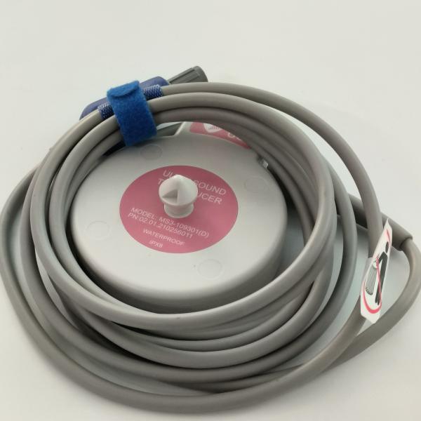 Tire Supervision US Transducer For F2/F3/F6 Fetal Heart Rate US Probe Dual Slot 4 Pin MS3-109301 (D)