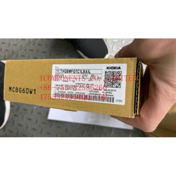 THGBMHG6C1LBAIL KIOXIA IC FLASH 64G MMC 52MHZ 153WFBGA NAND FLASH