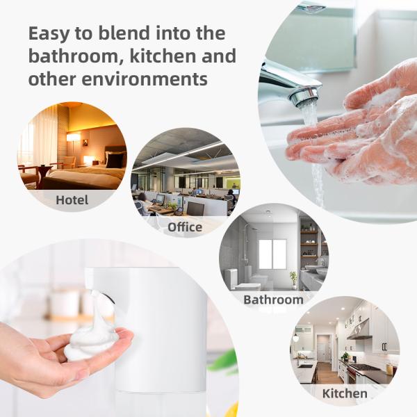 Elegant Design Automatic Touchless Soap Dispenser Hand Free Easy Operation