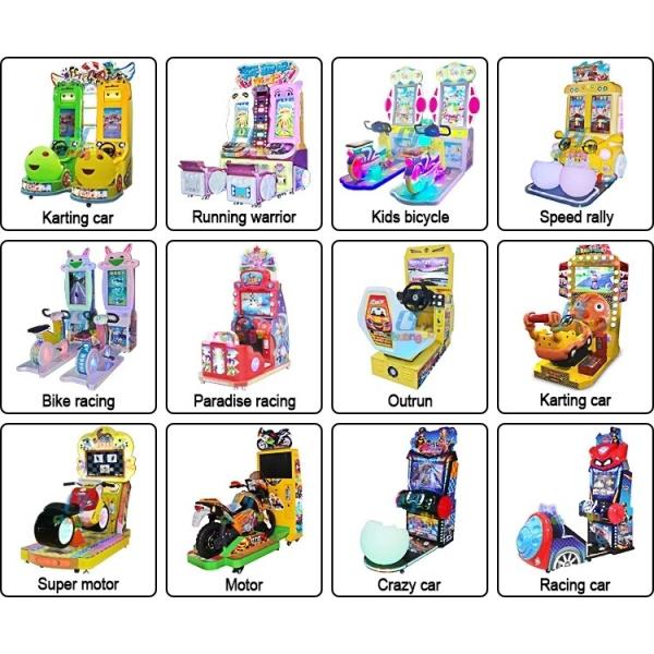 1 Player Coin Operated Simulator Driving Car Video Moto Racing Arcade Game Machine