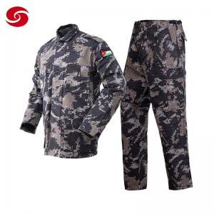 China Jordan Army Land Force Military Police Uniform Digital Camouflage Uniforms on sale