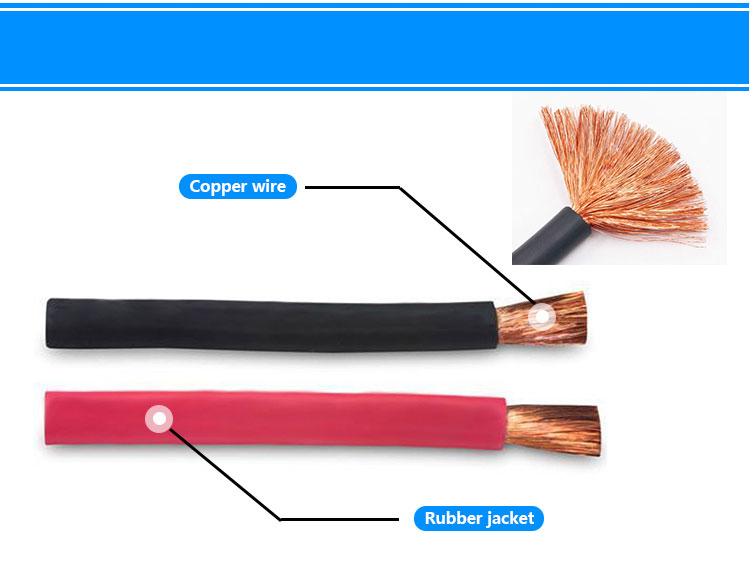 Anti Flaming 300V 2/0 super Flexible Welding Cable