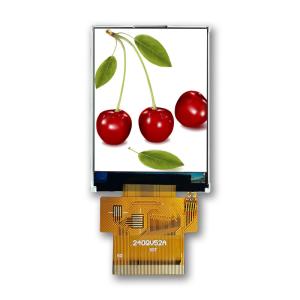 China MCU IPS Transmissive TFT LCD Module 2.4 Inch 300cd/m2 With ROHS on sale
