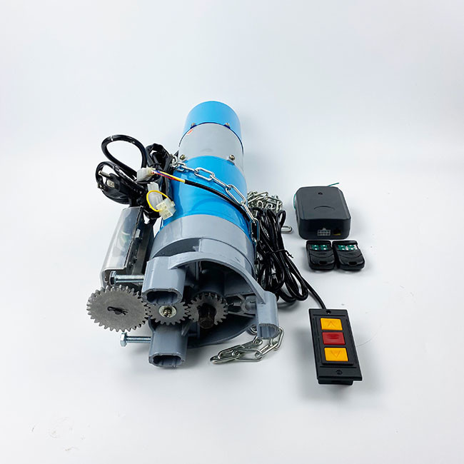 550W Sectional Remote Rolling Shutter Motor 550 N M Low Noise