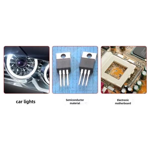 Silicone Based M705 Waterproof Sealant For Transparent LED Lens And Lighting Fixtures