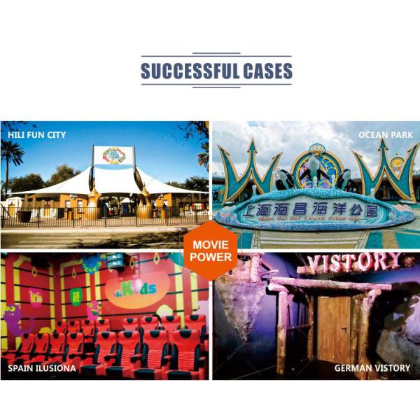 Theme Park Ocean Design 4d Motion Theater 20-200 Seats