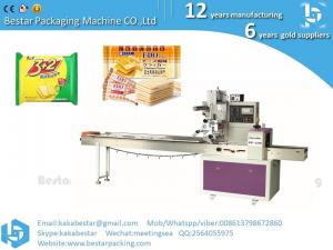 China Chive soda cookies, sugar-free soda cookies automatic packaging machine on sale