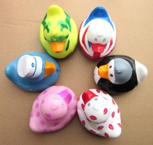 Quality SHENZHEN PVC duck bathroom cartoon TOYS gifts for kids or promotion for sale