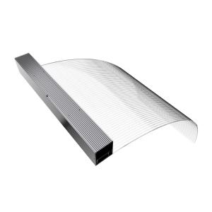 Quality Crystal Transparant LED Screen Advanced With Dual Functionality for sale