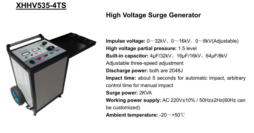 Customization High Voltage Shielded Cable Thumper for Cable Fault Locating