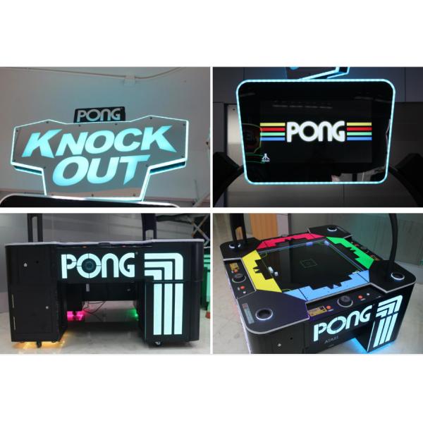 Unis Atari Pong 4p Version Kids Air Hockey Arcade Machine 6 Months Warranty