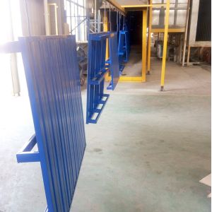 High Efficient Stackable Steel Pallets , Stackable Storage Racks Convenient