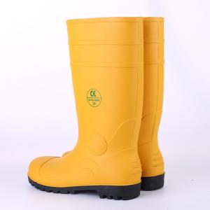 China High-Top Steel Baotou Steel Soled Rain Boots Smashing And Piercing Protective Boots Waterproof Safety Shoes on sale