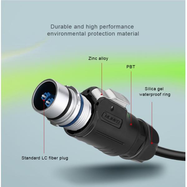 Top Quality Low Price LC Singlemode Fiber Optic Field Assembly Shielded LC Fiber Connectors, LC Fast Connector