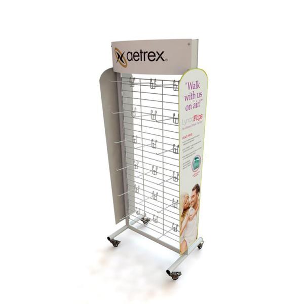 Customized Double-sided Metal Can Storage Rack DIY Gourmet Cola Beverage Rack for Retailing Ideas