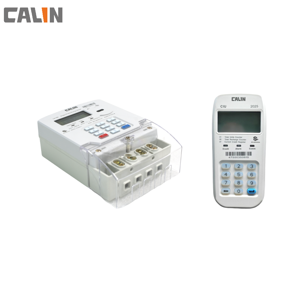 RF Module Off Grid 20mA Single Phase Electricity Meter 1000imp/kWh