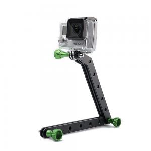 GoPro Accessories Tripod Monopods CNC Aluminum Alloy Extension Arm Mount With Screw Kits  For GoPro Hero 3 2 Camera