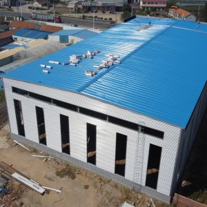 Prefab Large Span H Section Steel Structure Building for Industrial Use