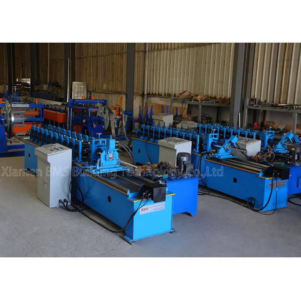 SGS Stud Roll Forming Machine For L Shape And L Section And Wall Angle And Steel Angle