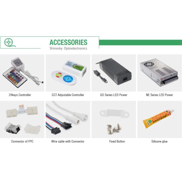 China factory price led strip 4.8 watt per meter, high cri 3528 led light