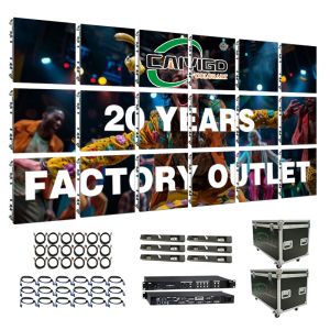 Quality P3.91 P5 LED Video Wall Display with 5 Years Warranty 16:9 Aspect Ratio and 250*250mm Module Size for sale