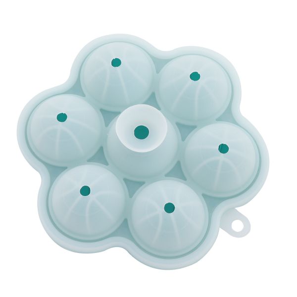 Ice Ball Maker, TINANA Reusable 2.5 Inch Ice Cube Trays, Easy Release Silicone Round Ice Sphere Tray With Lids & Funnel For Whiskey, Cocktails &