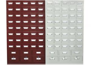 Quality Antique Chinese Medicine Cabinet , Metal Pharmacy Cabinet 0.6-1.5mm Thickness for sale