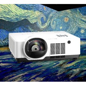 Quality 6000 Lumen 3LCD Projector For Home Immersive Room Projector for sale