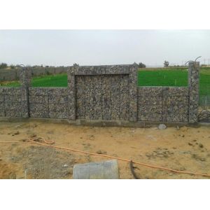 China Rust Proof galvanized wire Gabion Wall Baskets on sale
