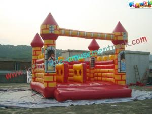 China Full Printing Rent Inflatable Bouncy castles , inflatable jumping castles 5L x 5W x 4H Meter on sale