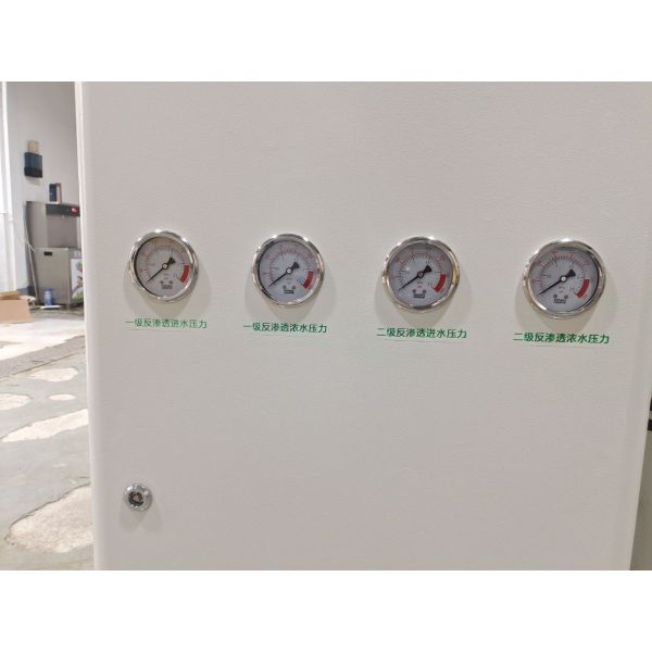 2T Double Pass Reverse Osmosis System Water Plant
