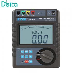 China ETCR-3000B Digital Dual-Clamp Leakage Current Ground Earth Resistance Tester on sale