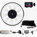 Low Noise Electric Bicycle Conversion Kit High Torque Safe Collocation 120kgs