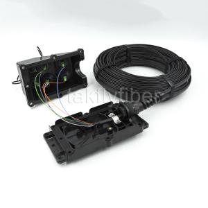 China 6 Way Tower MST Distribution Terminal Box With Hardened Drop Cables Compatible Huawei H-Optic Corning Optitap SC APC on sale