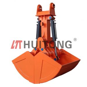 Quality Clamshell Hydraulic Scrap Bucket For 20 Ton 30 Ton Excavator for sale